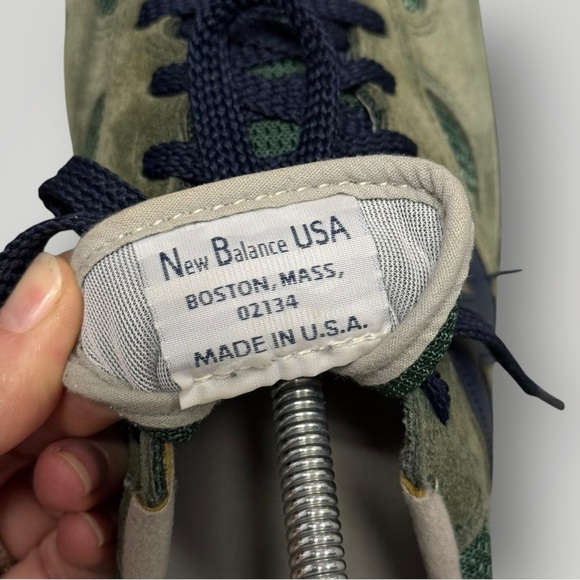 New Balance 990 Made in USA Green Sz 10.5 - Picture 6 of 13